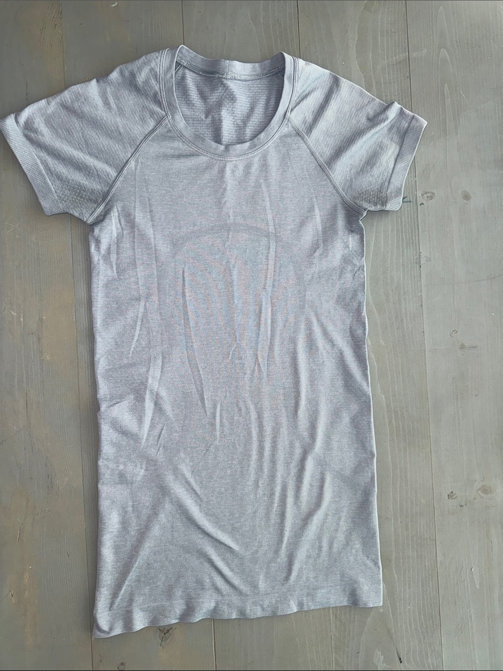 Swiftly Tech Blue/Gray Short Sleeve Shirt